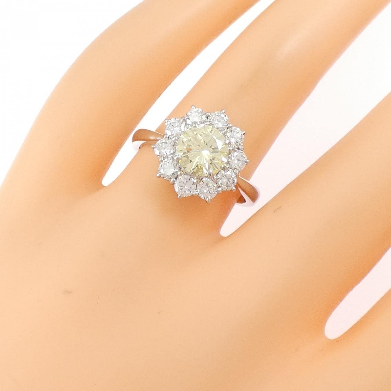 PT900 ダイヤモンド リング 1.138CT FLY SI1