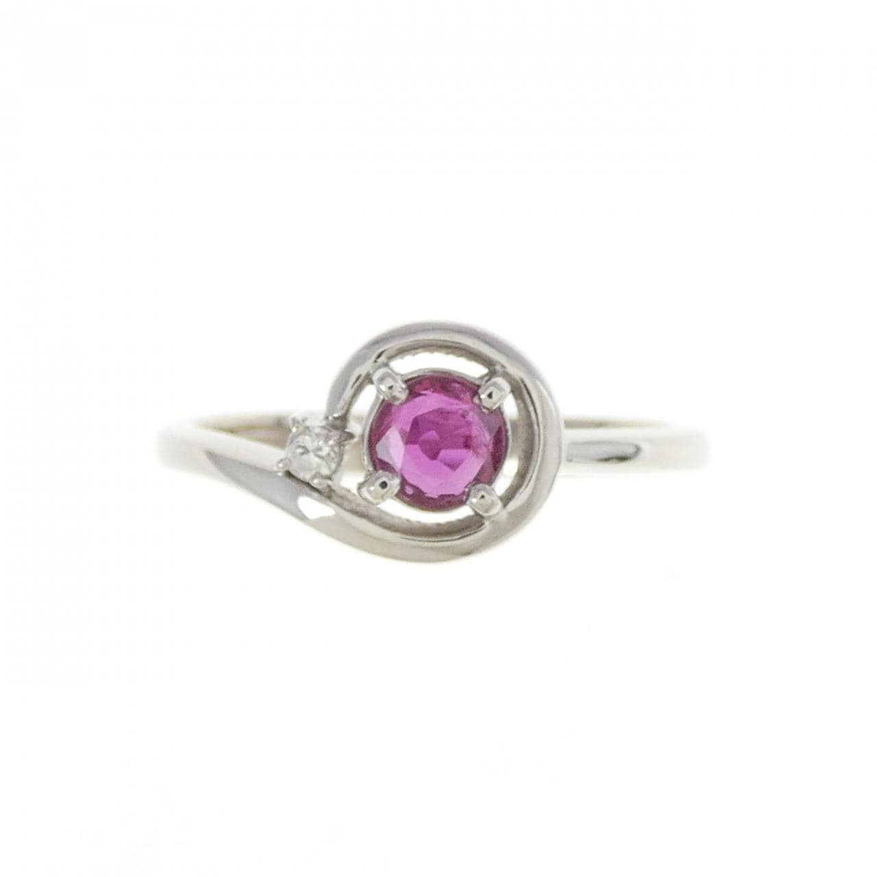 PT ルビー リング 0.22CT