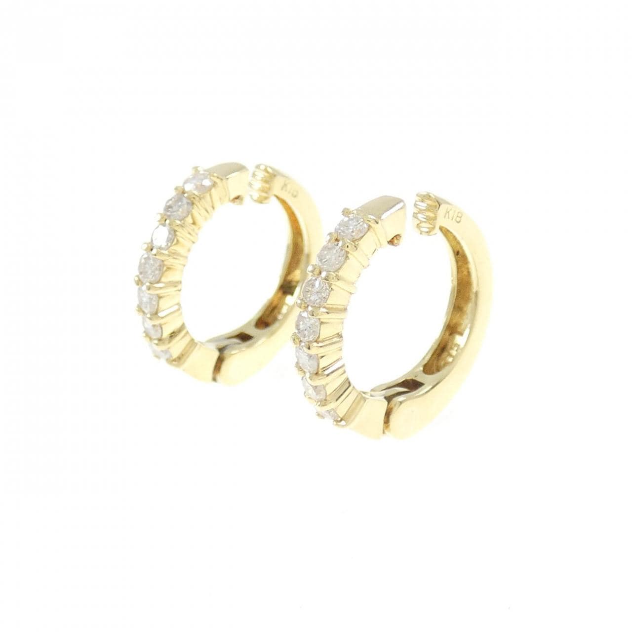 コメ兵｜K18YG ダイヤモンド イヤリング 0.30CT｜ジュエリー