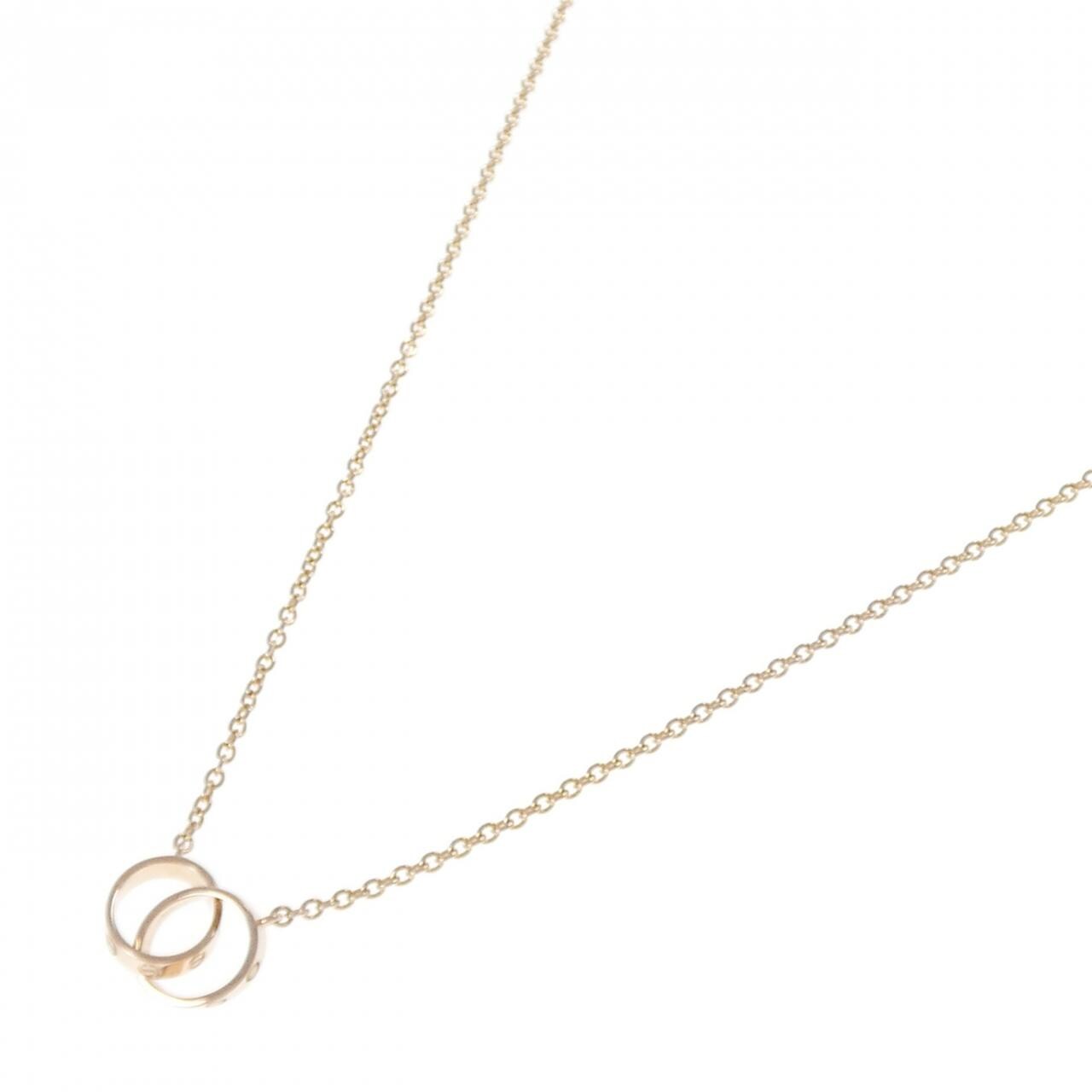 カルティエ ベビーラブ ネックレス