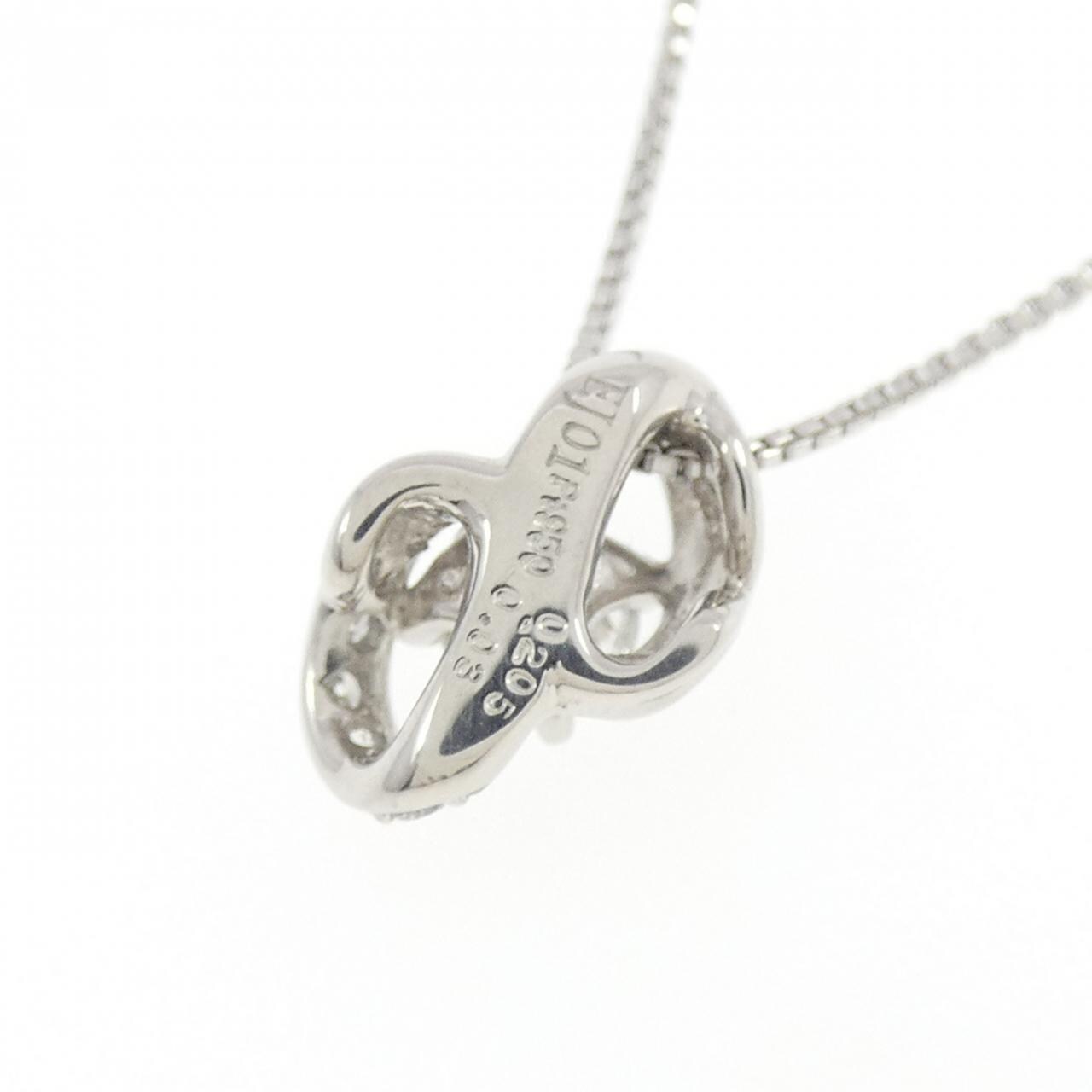 PT950/PT850 ダイヤモンド ネックレス 0.205CT