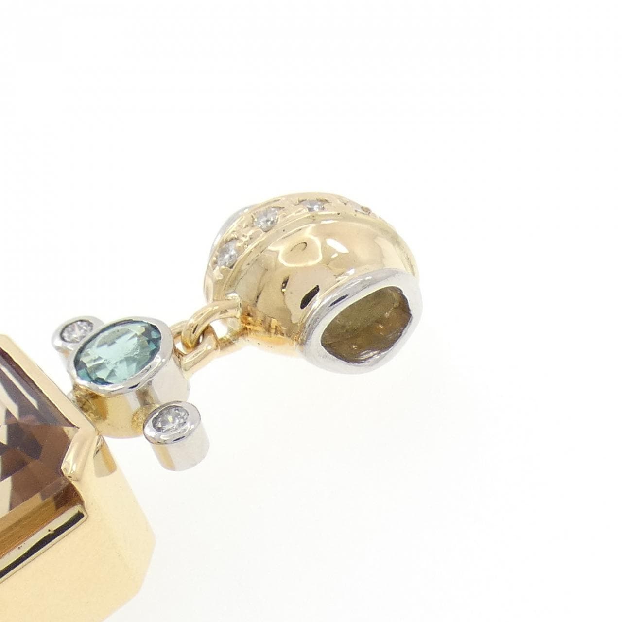 ヒサ ケンジ カラーストーン ペンダント