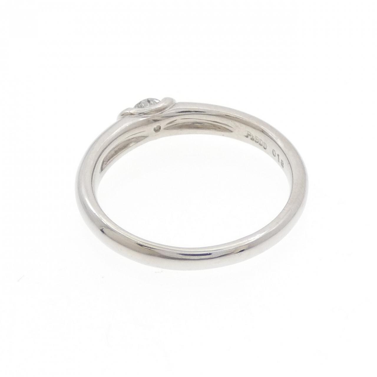 PT900 ダイヤモンド リング 0.18CT