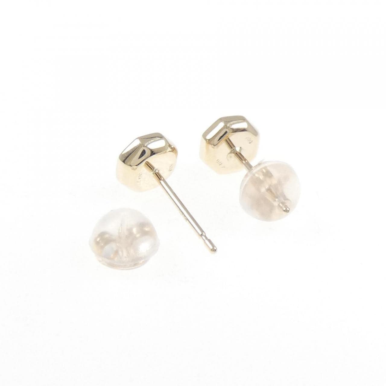 【リメイク】K10YG ダイヤモンド ピアス 0.14CT