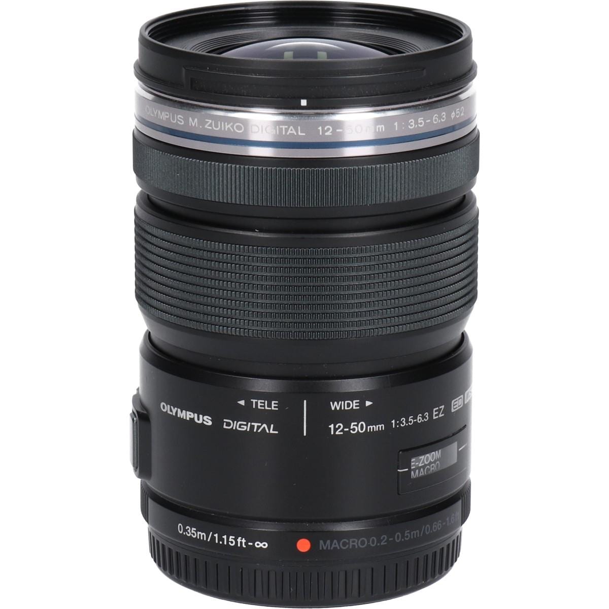 Ｍ．ＥＤ１２－５０ｍｍ　Ｆ３．５－６．３ＥＺ　ＢＫ