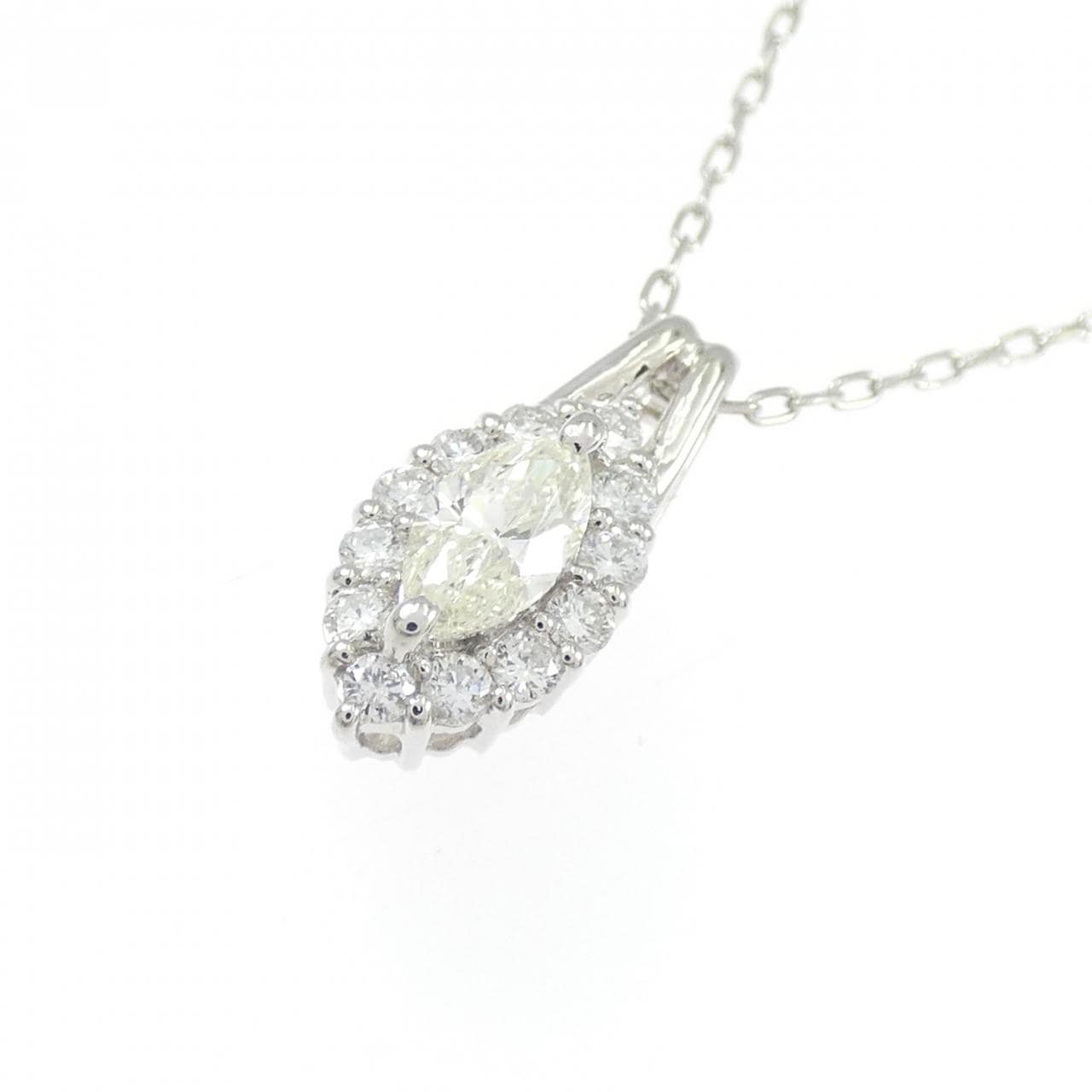 PT900/PT850 ダイヤモンド ネックレス 0.38CT