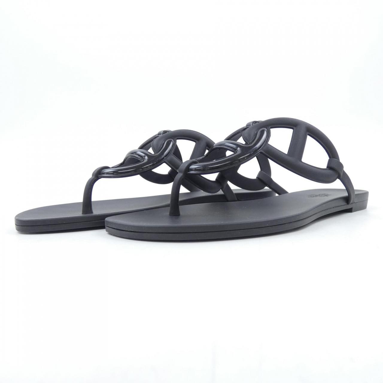 エルメス HERMES エジェリ EGERIE シェーヌダンクル 221001Z サンダル