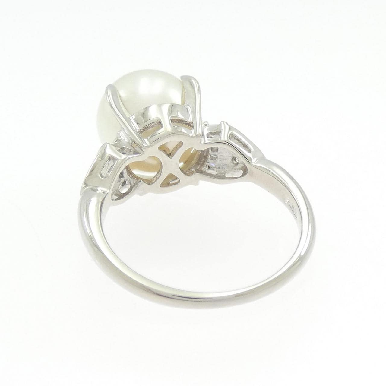 PT900 白蝶パール リング 10.4mm