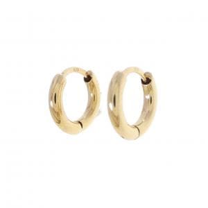 K18YG フープ ピアス