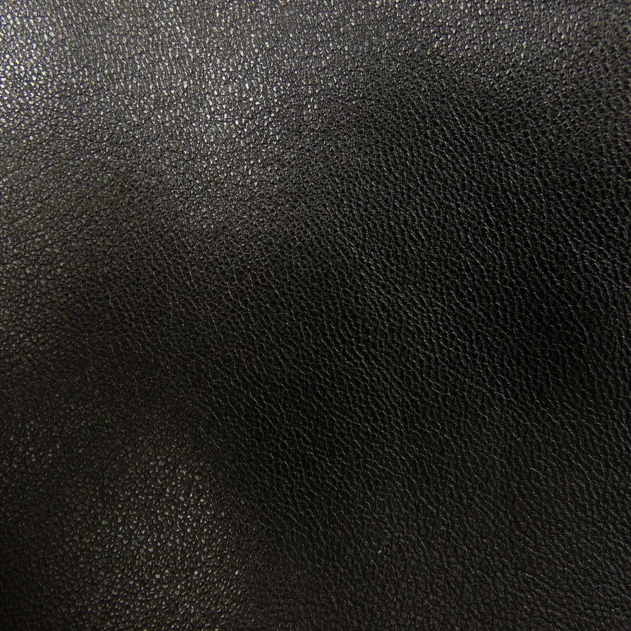 [vintage] CHANEL Leather Skirt