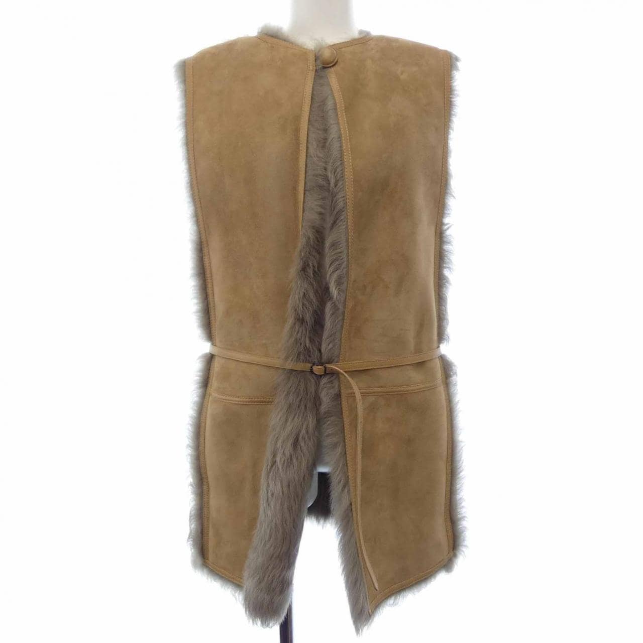 エルメス HERMES ムートンベスト