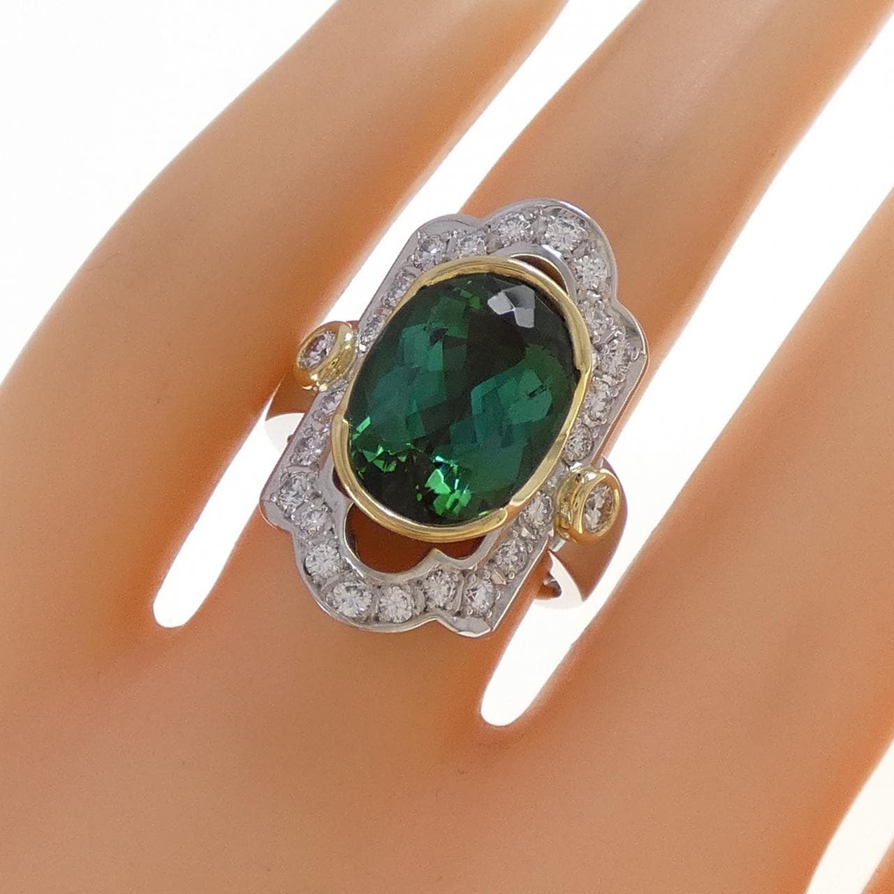 イワクラコウジ トルマリン リング 6.27CT