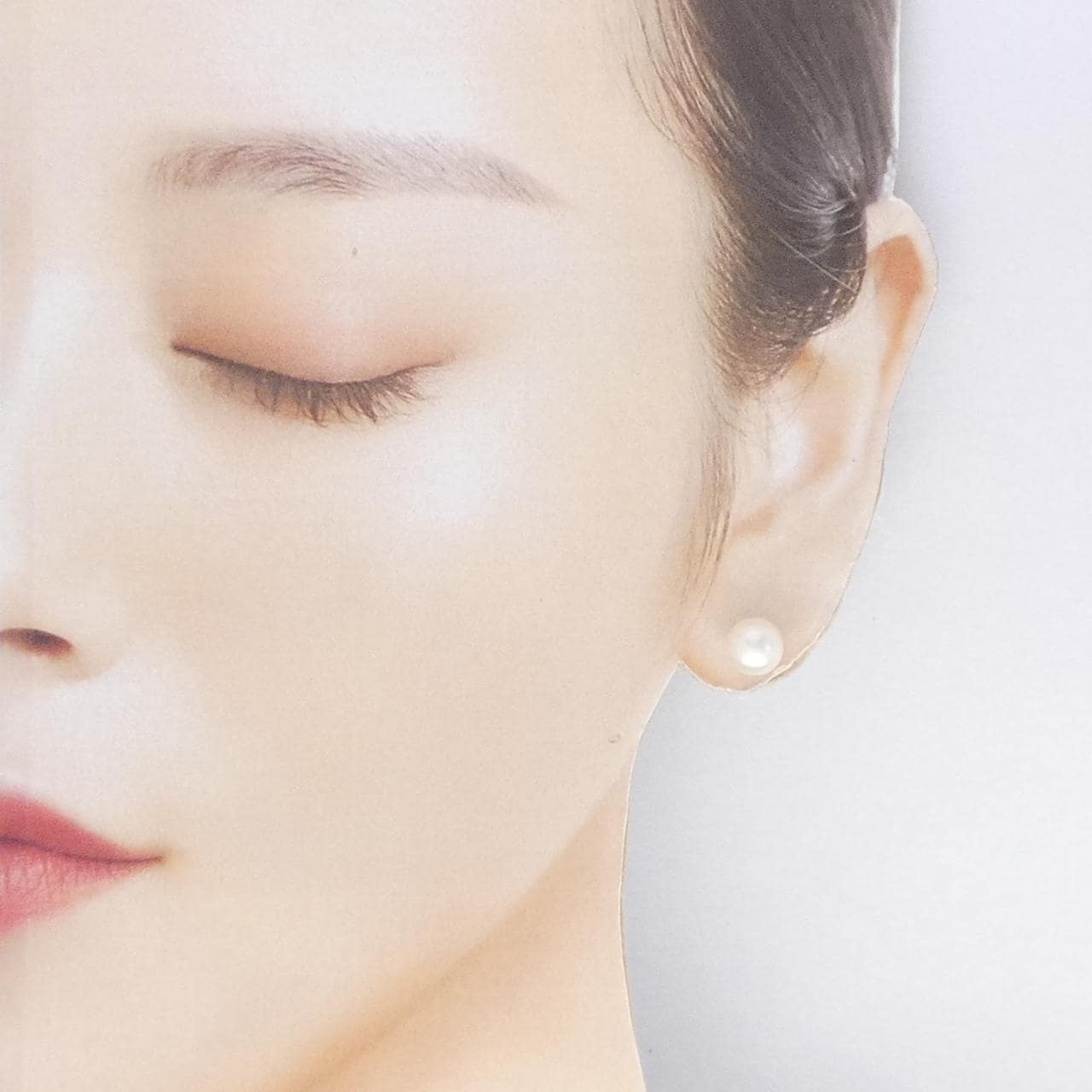 K14WG アコヤパール ピアス 7.7mm