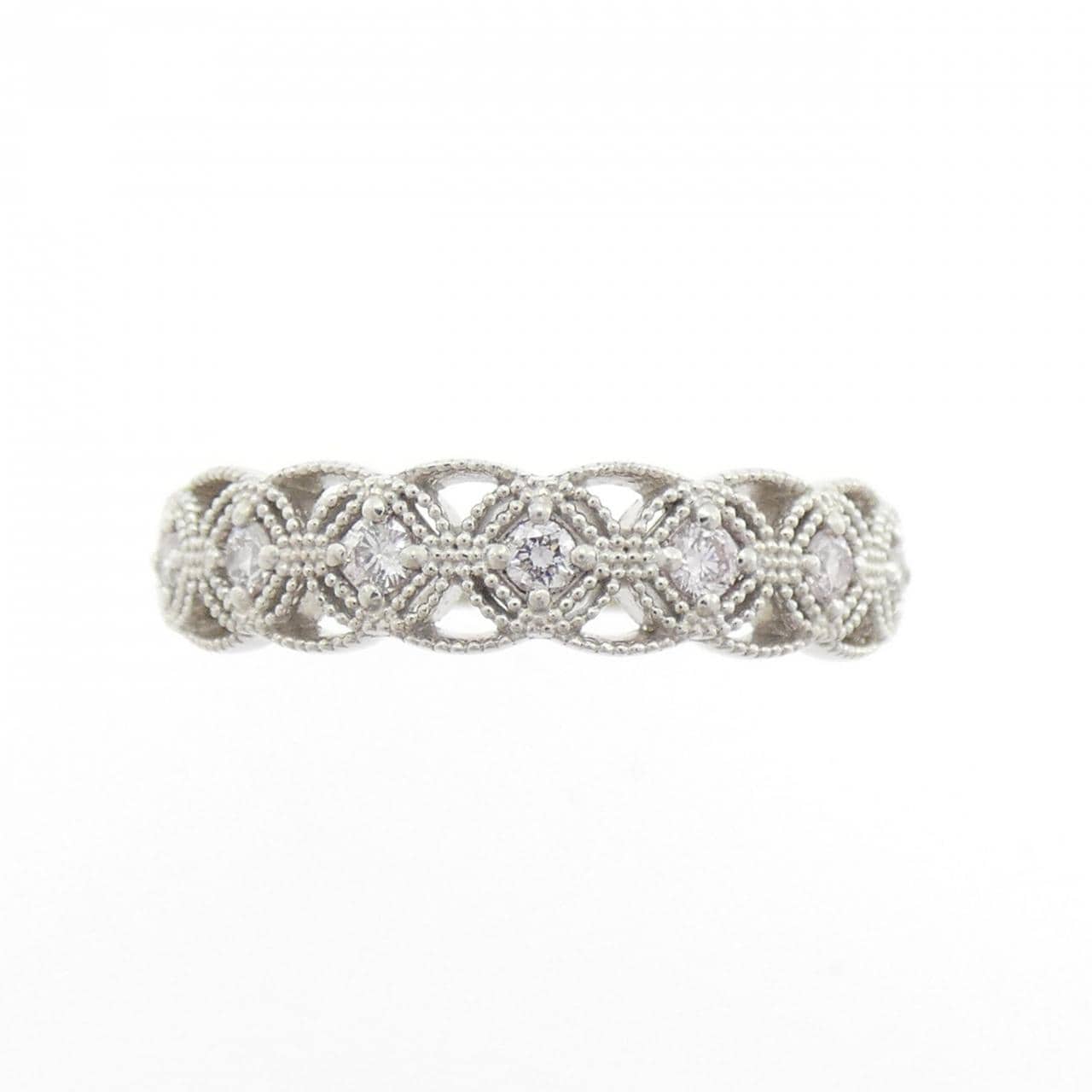 PT950 ピンクダイヤモンド リング 0.15CT