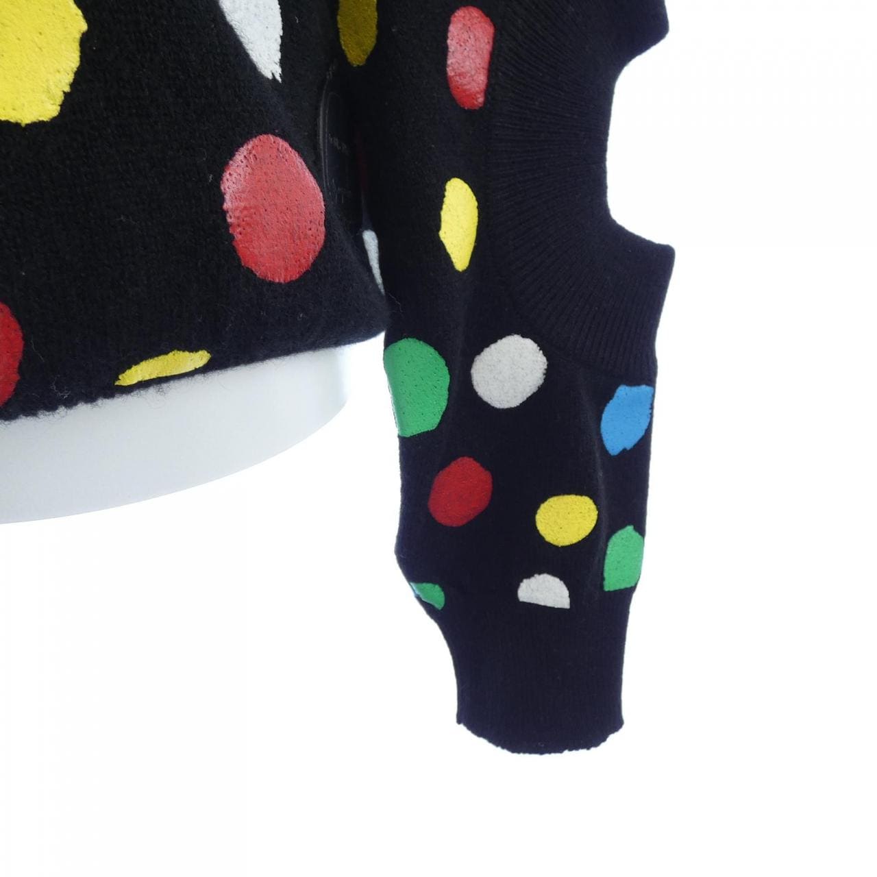 ルイヴィトン LOUIS VUITTON LV×YK ペインティッド ドット ポートホールプルオーバー FOKL22YC3 草間彌生 ニット