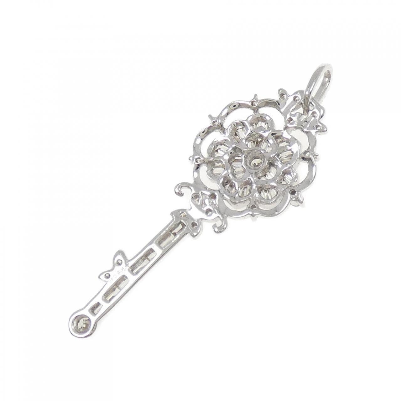 ジーエスティービー ダイヤモンド ペンダント 0.45CT