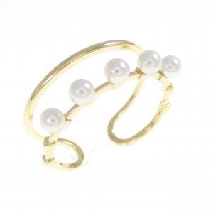 K18YG アコヤパール リング