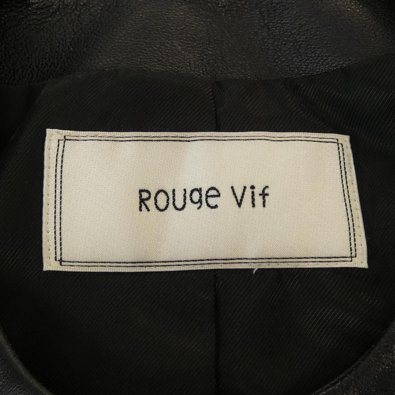 ルージュヴィフ Rouge vif レザージャケット