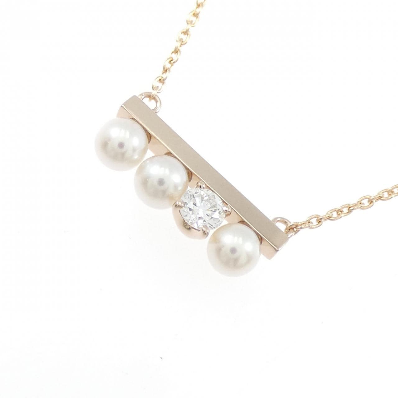 タサキ プチ バランス ダイヤモンド ソロ ネックレス