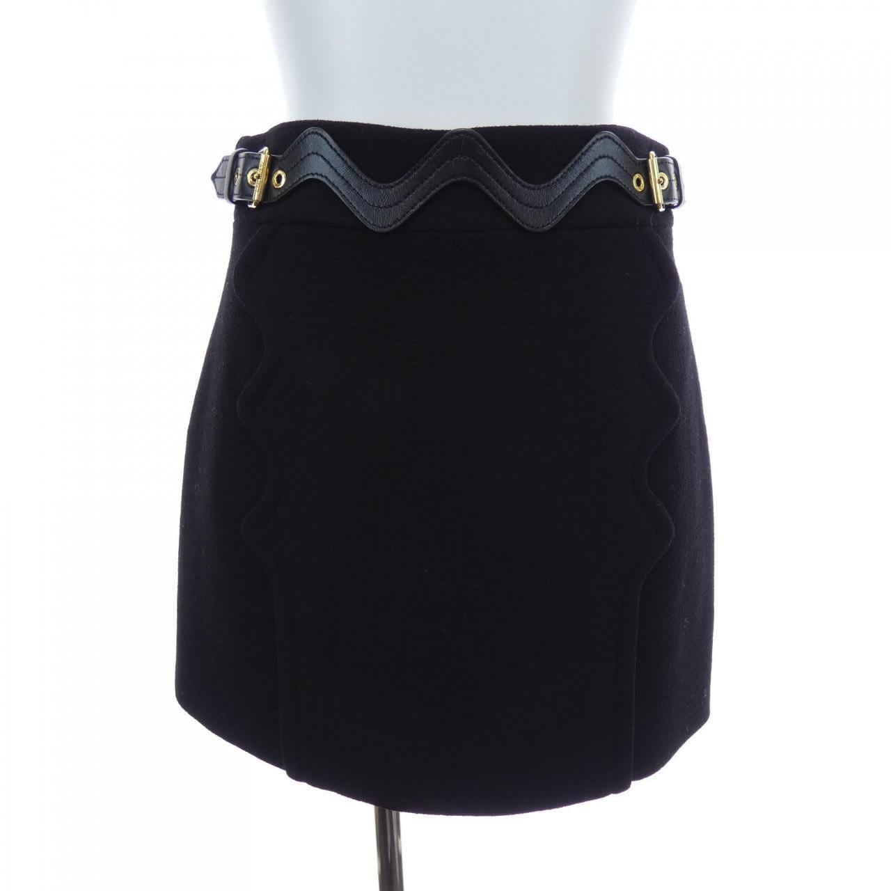 ルイヴィトン LOUIS VUITTON スカラップディテールAラインスカート FPSK28AAR スカート