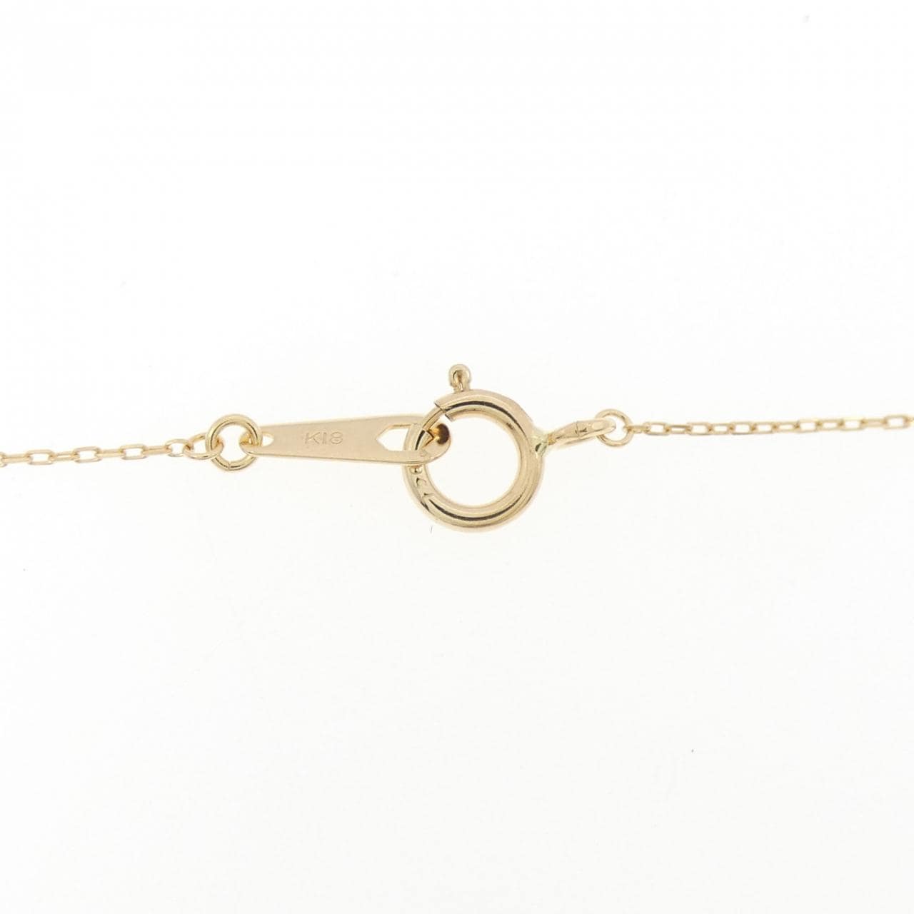 K18YG ダイヤモンド ネックレス 0.18CT
