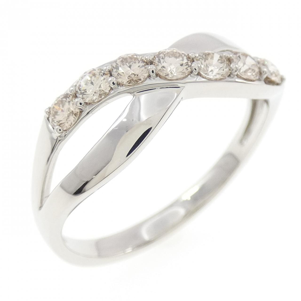 ジーエスティービー ダイヤモンド リング 0.52CT