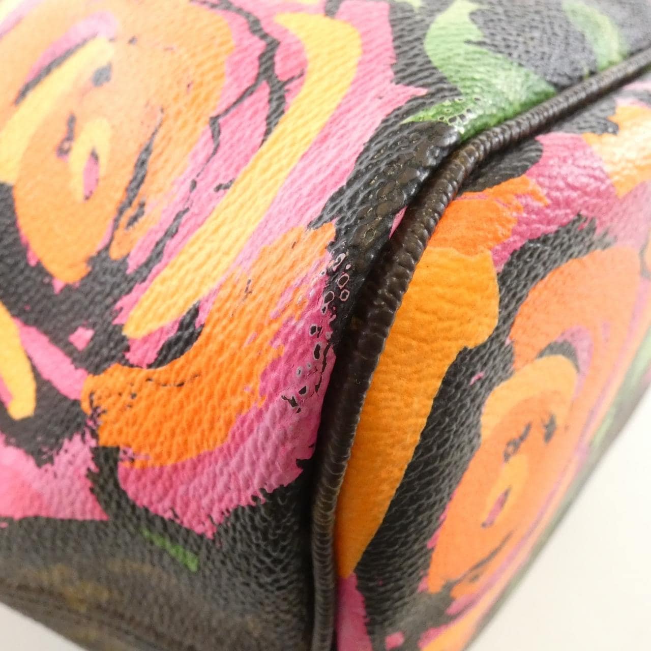 ルイヴィトン モノグラム ローズ(スティーブン スプラウス） ネヴァーフル MM M48613 バッグ