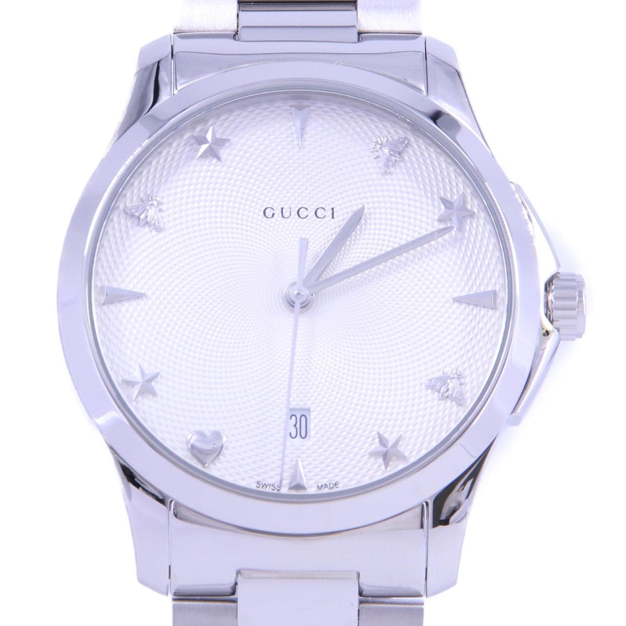 [新品] Gucci G Timeless 126.4/YA1264028 SS石英
