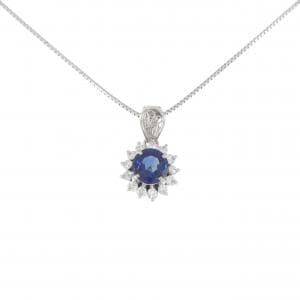 sapphire necklace