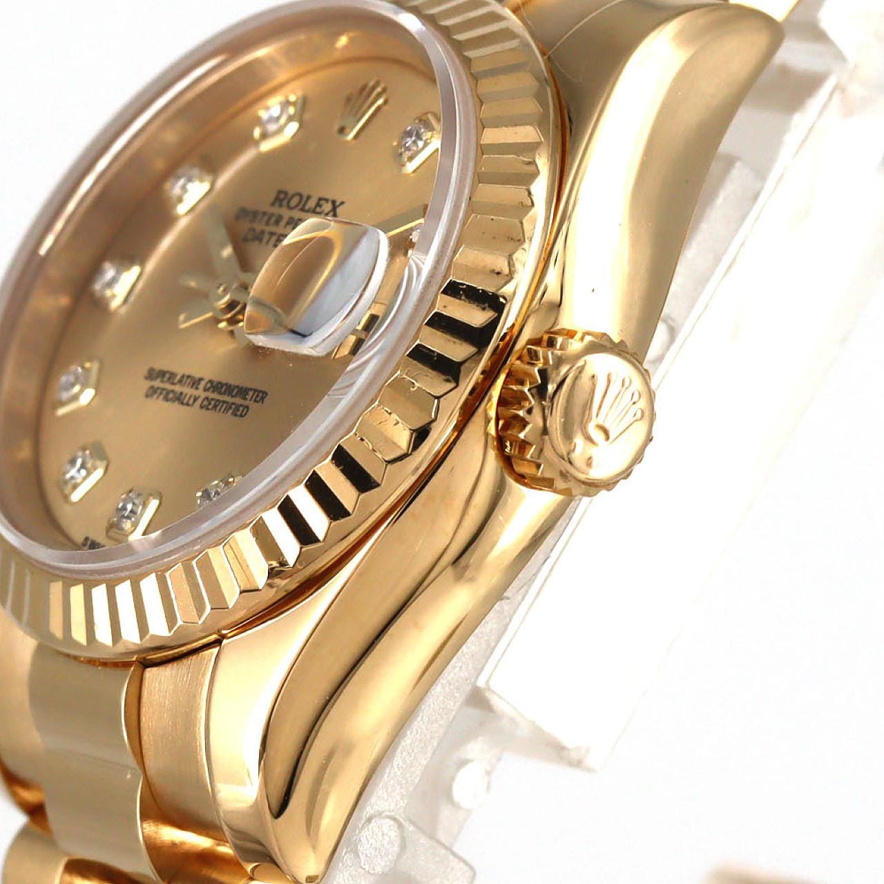 ロレックス デイトジャスト 179178G YG 自動巻 ランダム番