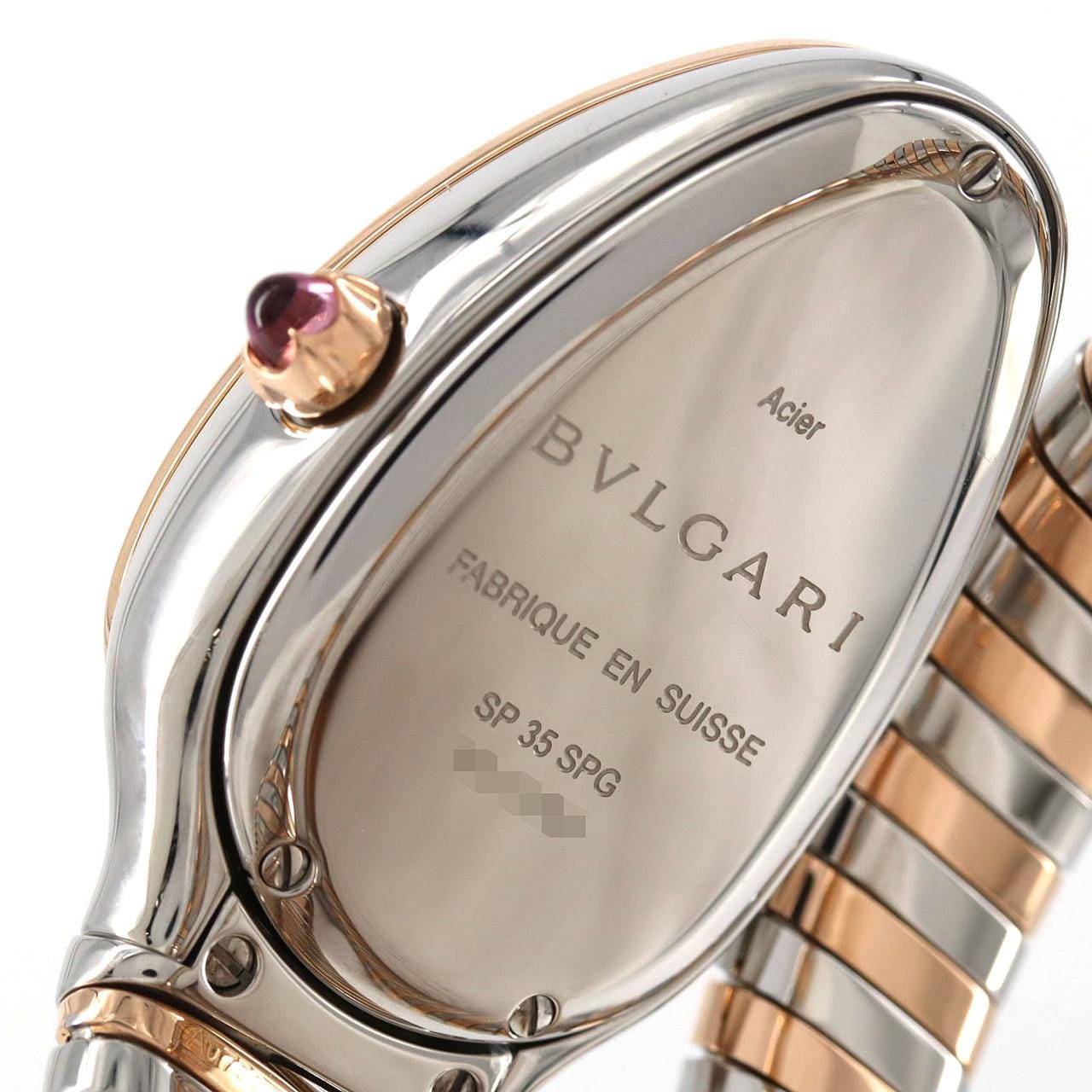 ブルガリ セルペンティトゥボガス PGコンビ/D Sサイズ SP35SPG/102984 SSxPG クォーツ
