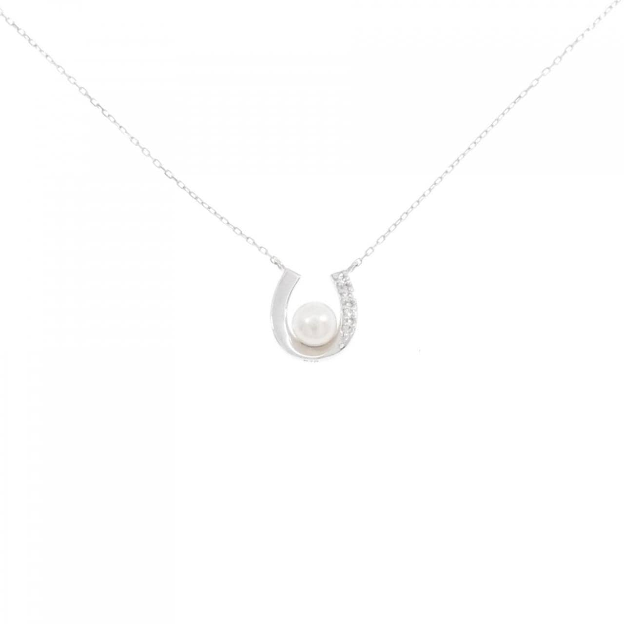 VENDOME Horseshoe Akoya Pearl Necklace