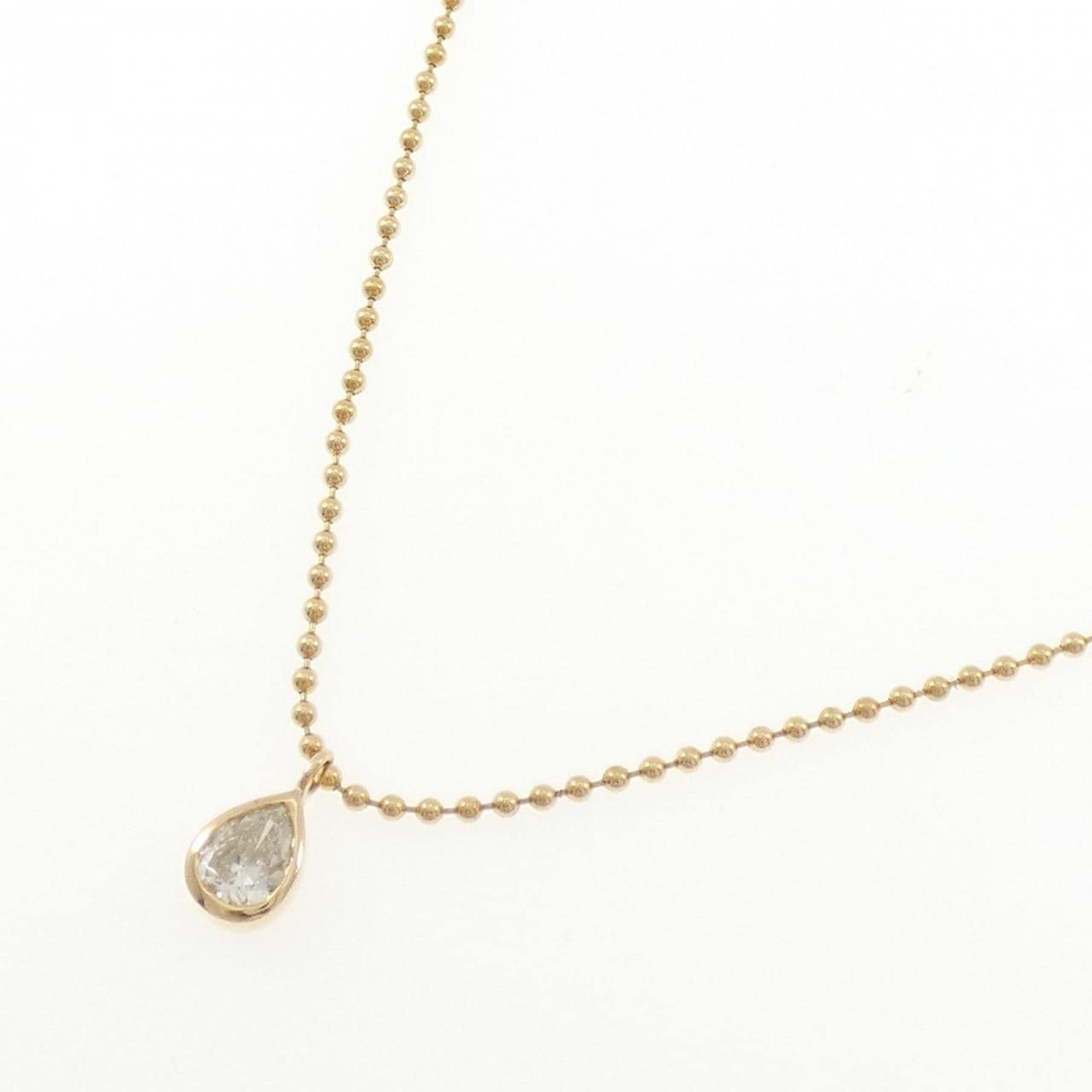 K18YG ダイヤモンド ネックレス 0.59CT