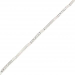 K18WG ダイヤモンド ブレスレット 0.15CT