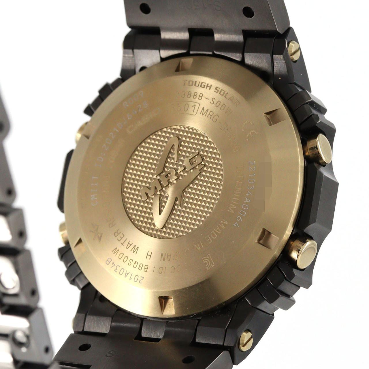 カシオ G-SHOCK･MR-G 電波時計 MRG-B5000B-1JR TI ソーラークォーツ