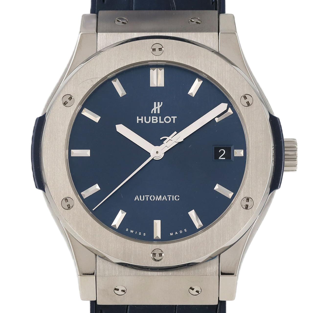 Hublot Classic FUSION Titanium Blue 511.NX.7170.LR TI Automatic