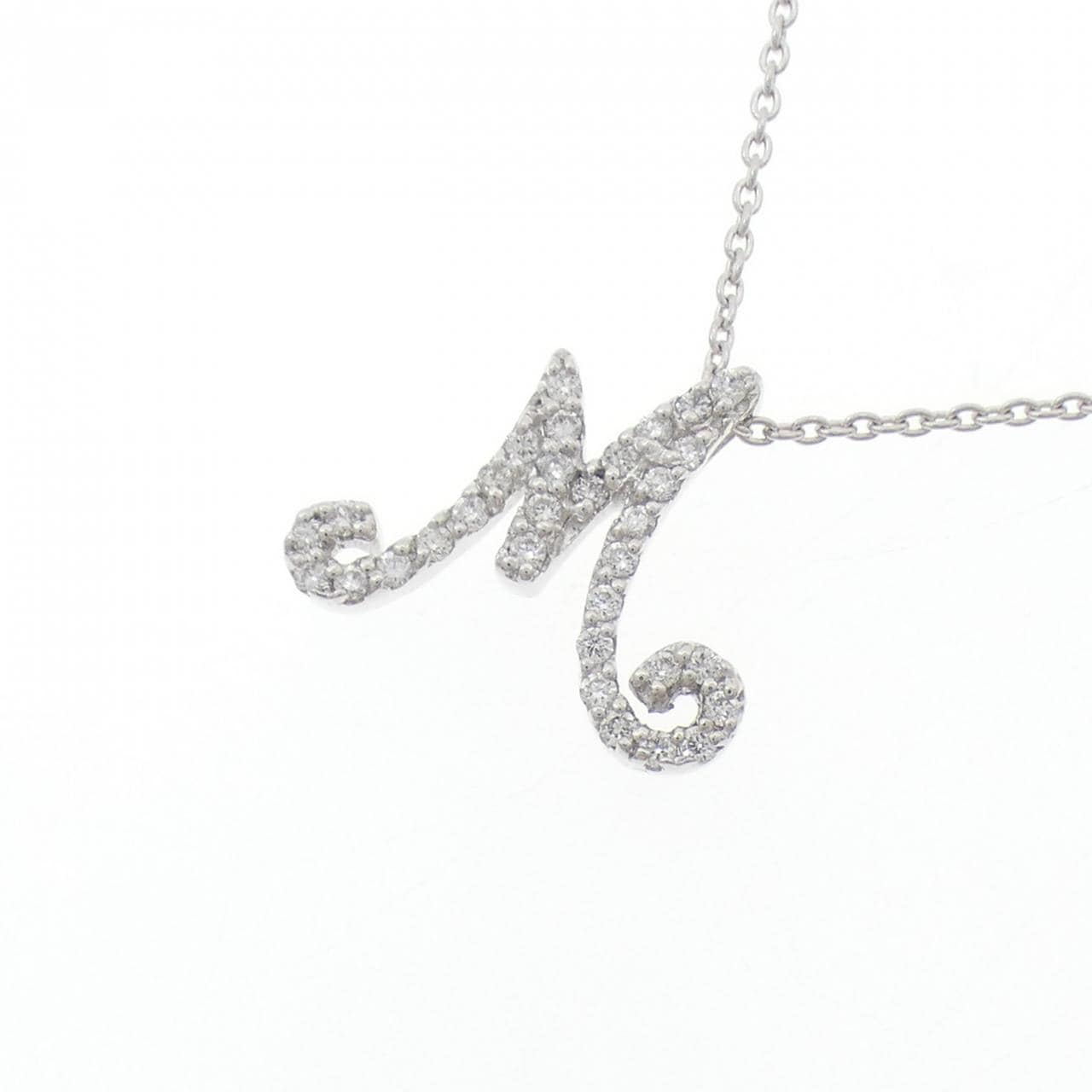 PONTE VECCHIO字母项链 0.17克拉