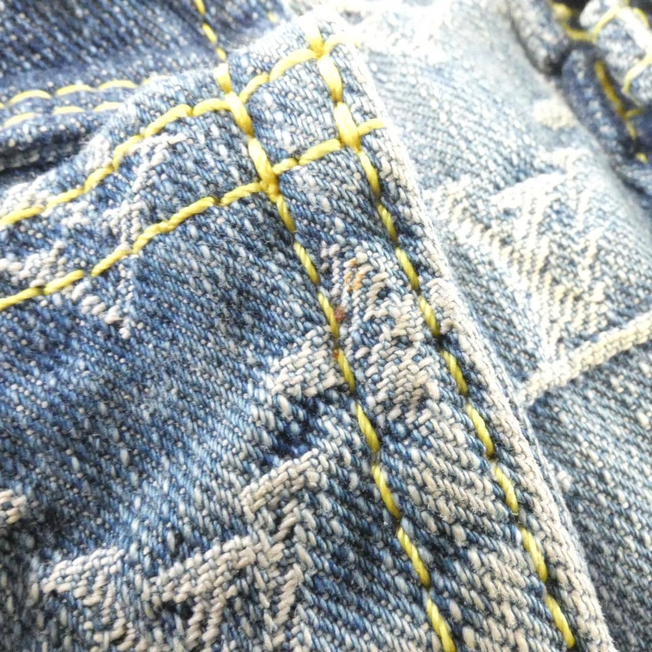 ルイヴィトン モノグラム デニム バギー PM M95049+J54316 ショルダーバッグ