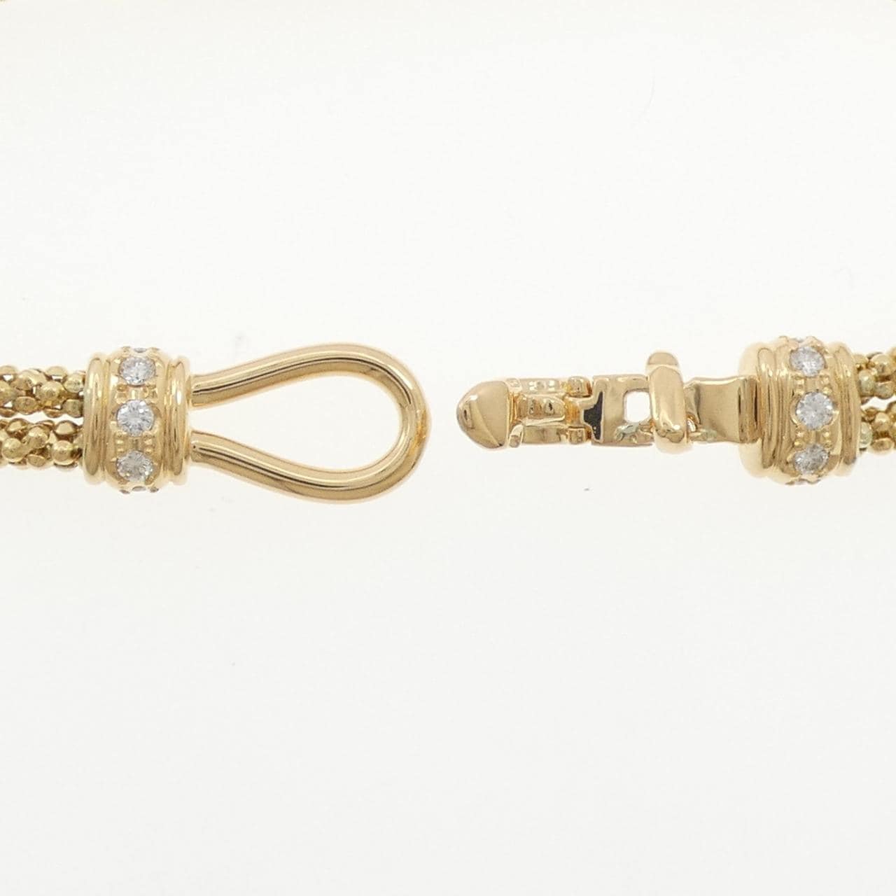 K18YG ダイヤモンド ブレスレット 0.32CT