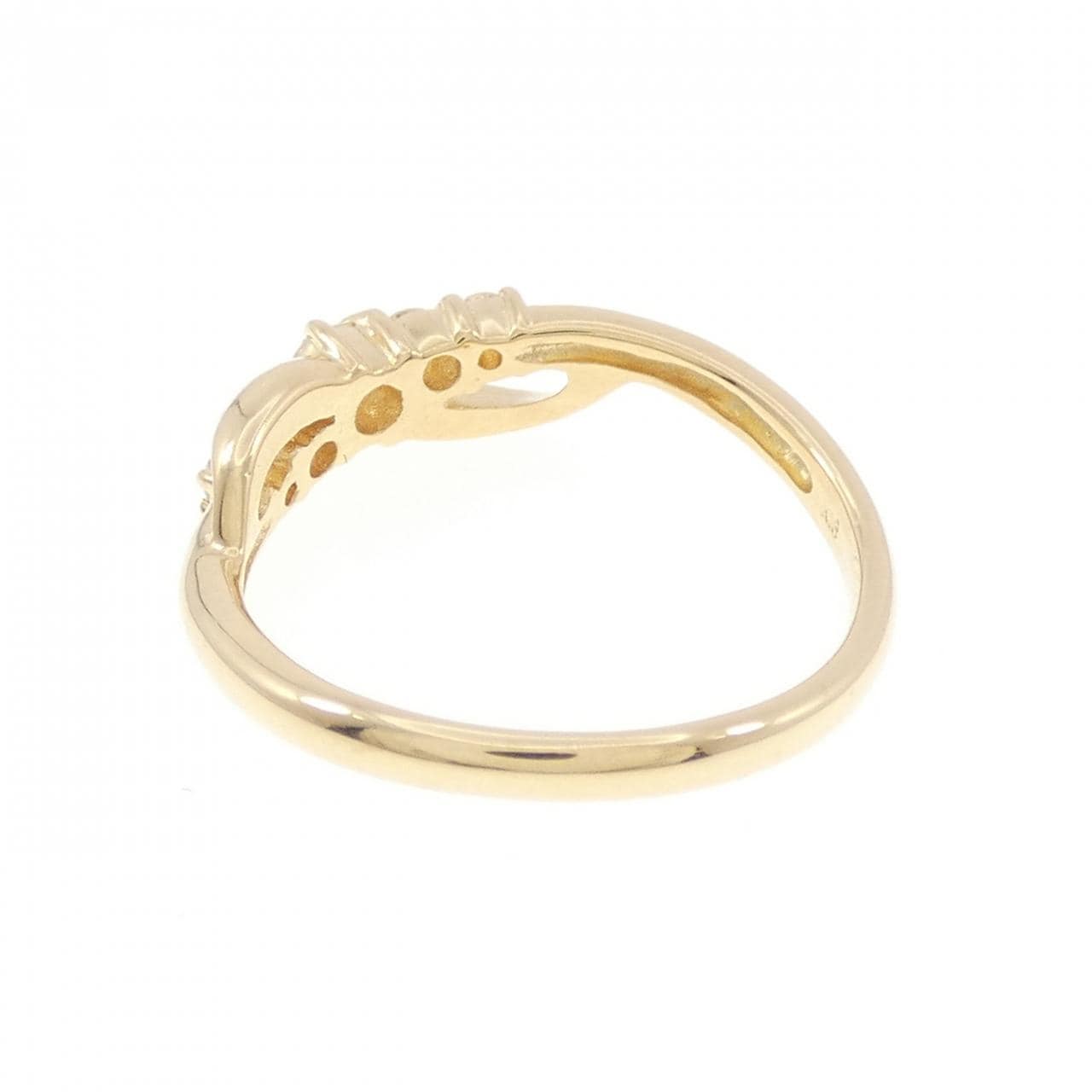 K18YG ダイヤモンド リング 0.20CT