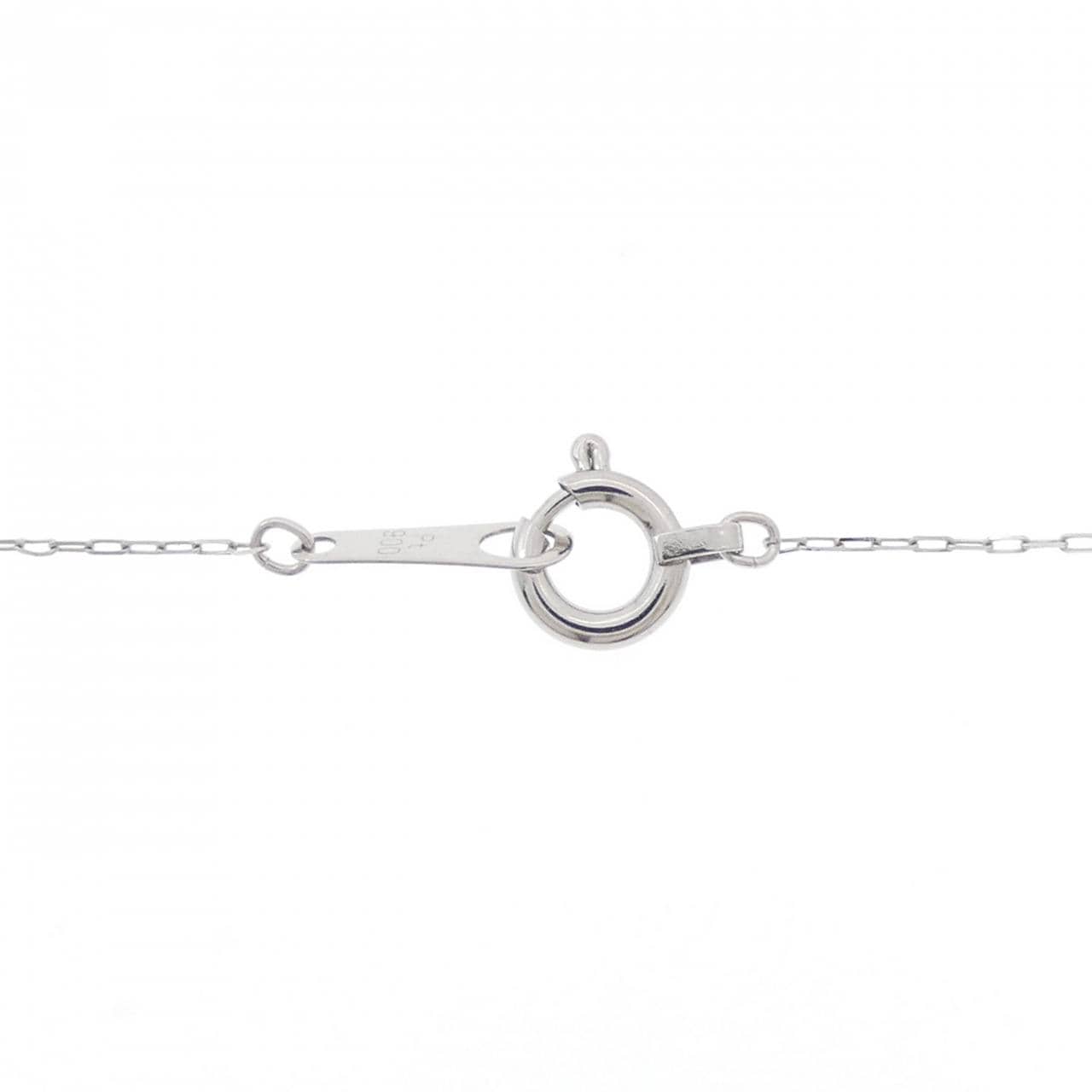 【新品】PT900 ルビー ネックレス 0.04CT