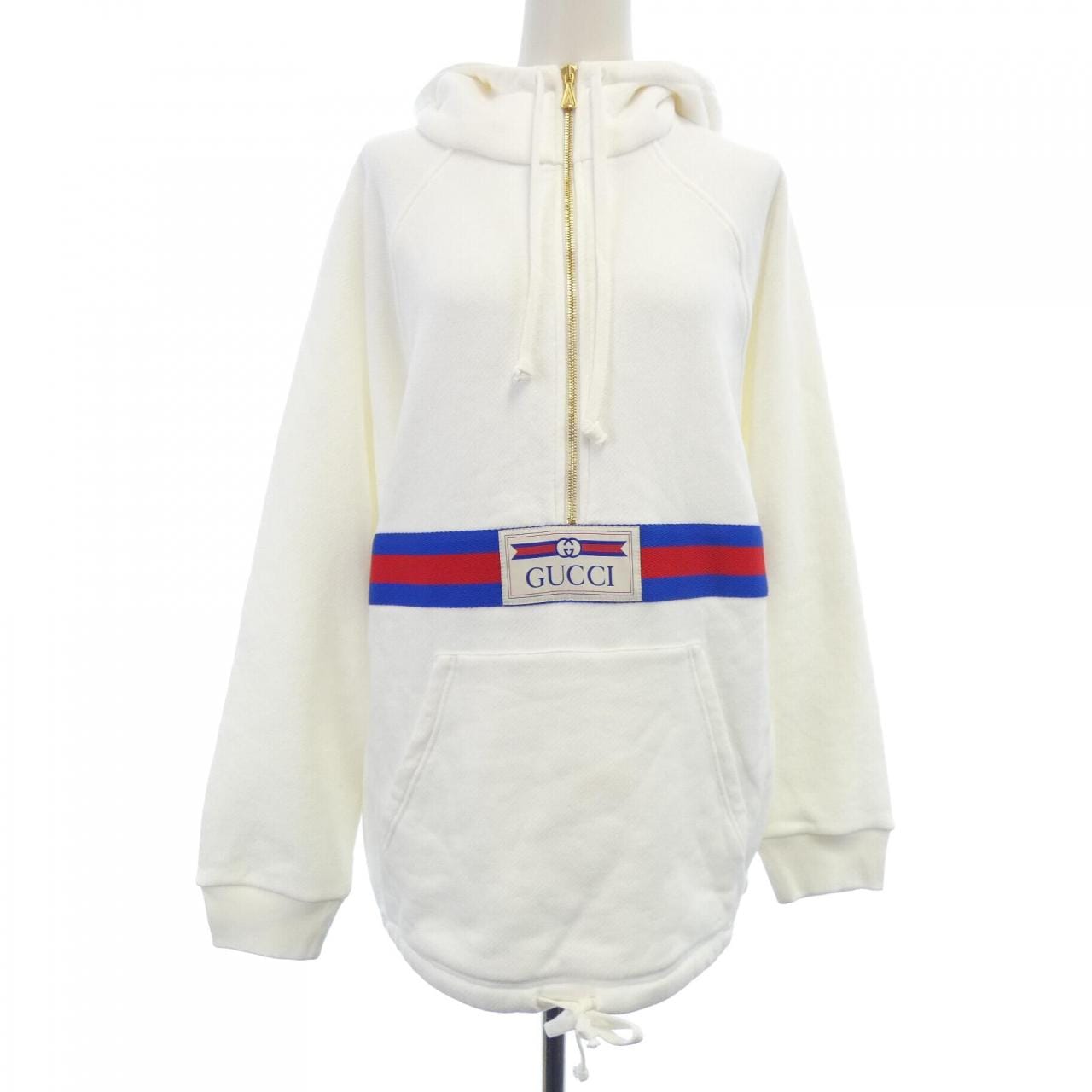 グッチ GUCCI ウエブ&GUCCIラベル付きスウェットシャツ 644656 XJC3W パーカー