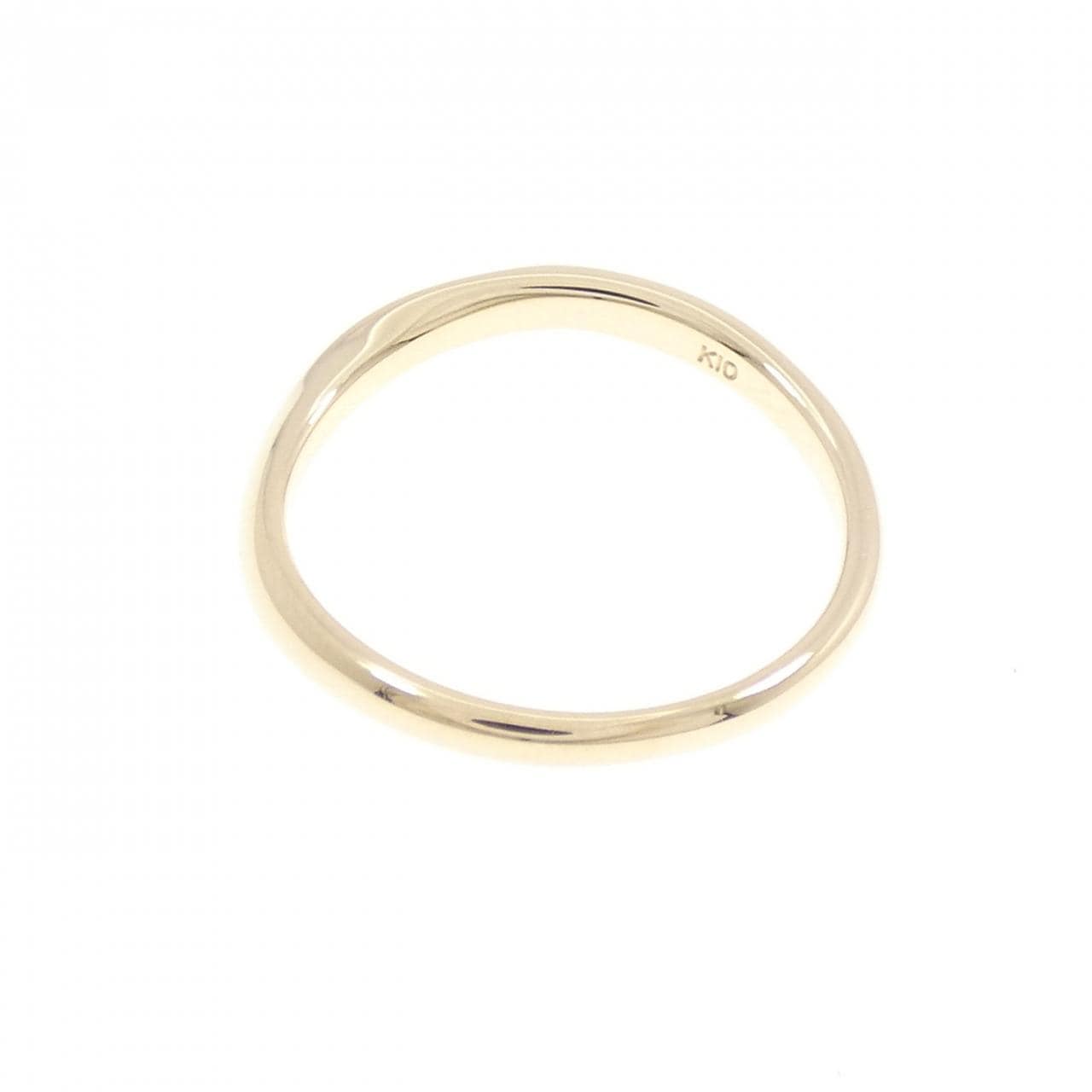 K10YG ダイヤモンド リング 0.02CT