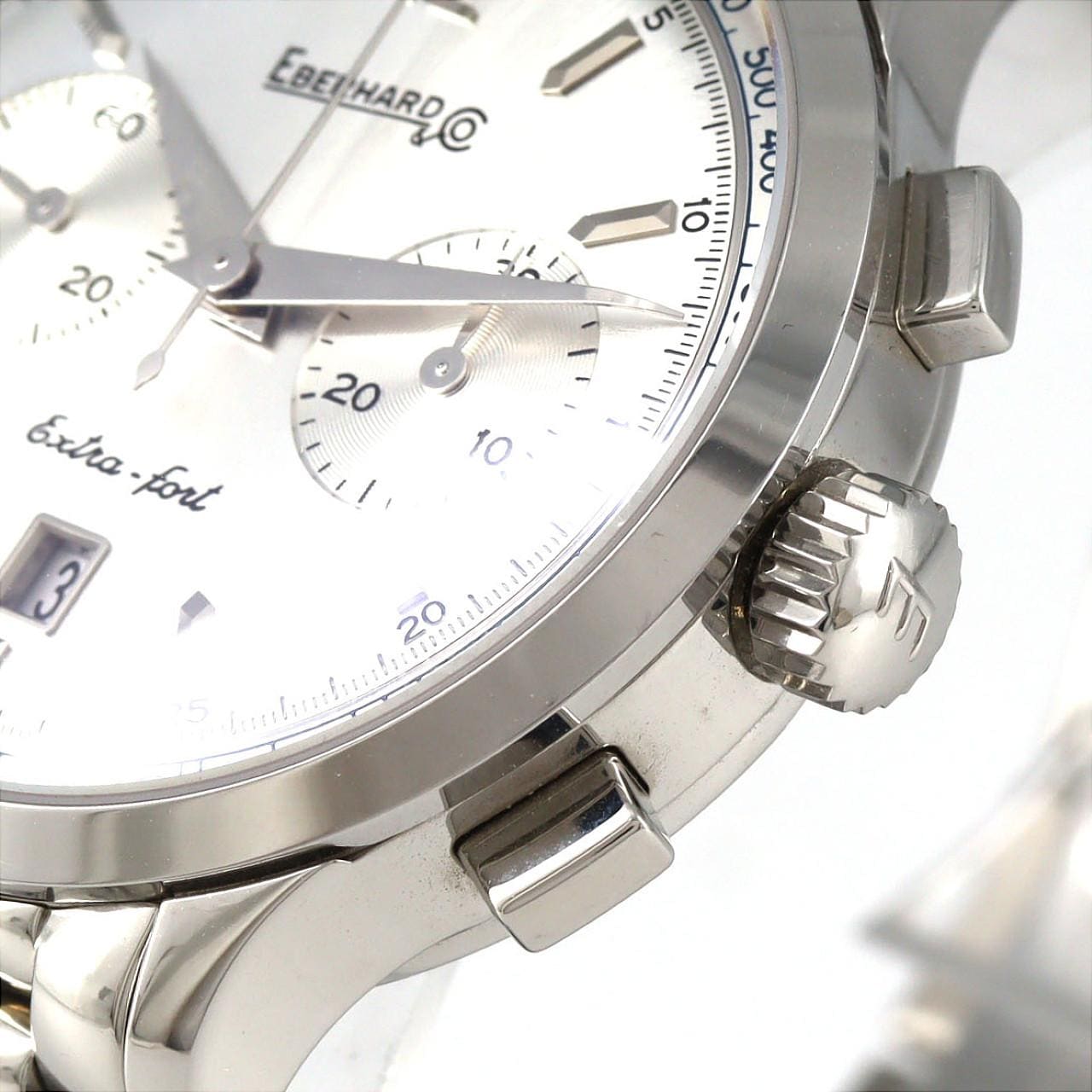 【ノーメンテナンス還元価格】エベラール エクストラフォルトグランタイユクロノグラフ 31953 SS 自動巻