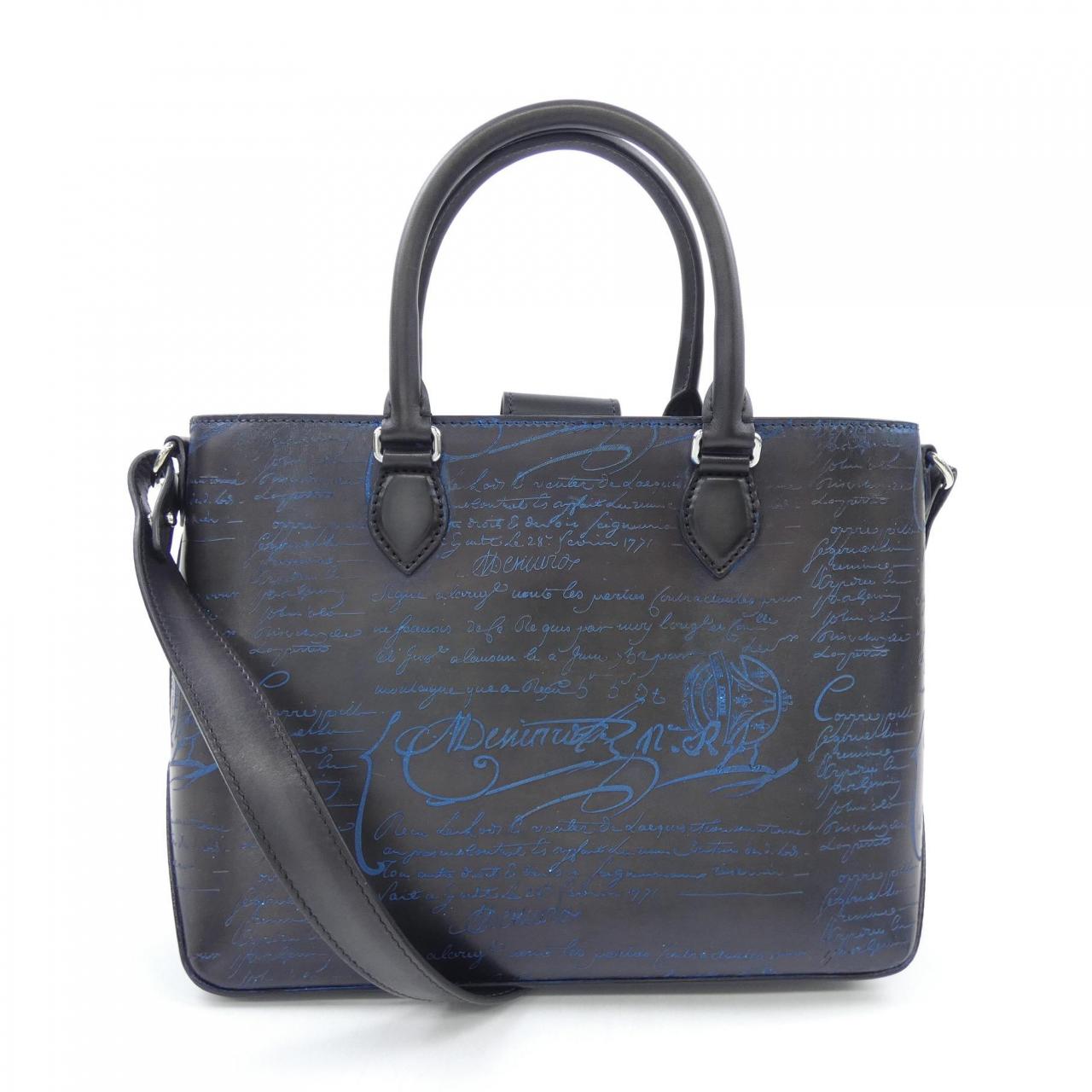 ベルルッティ Berluti トゥジュールXSスクリットレザートートバック BAG