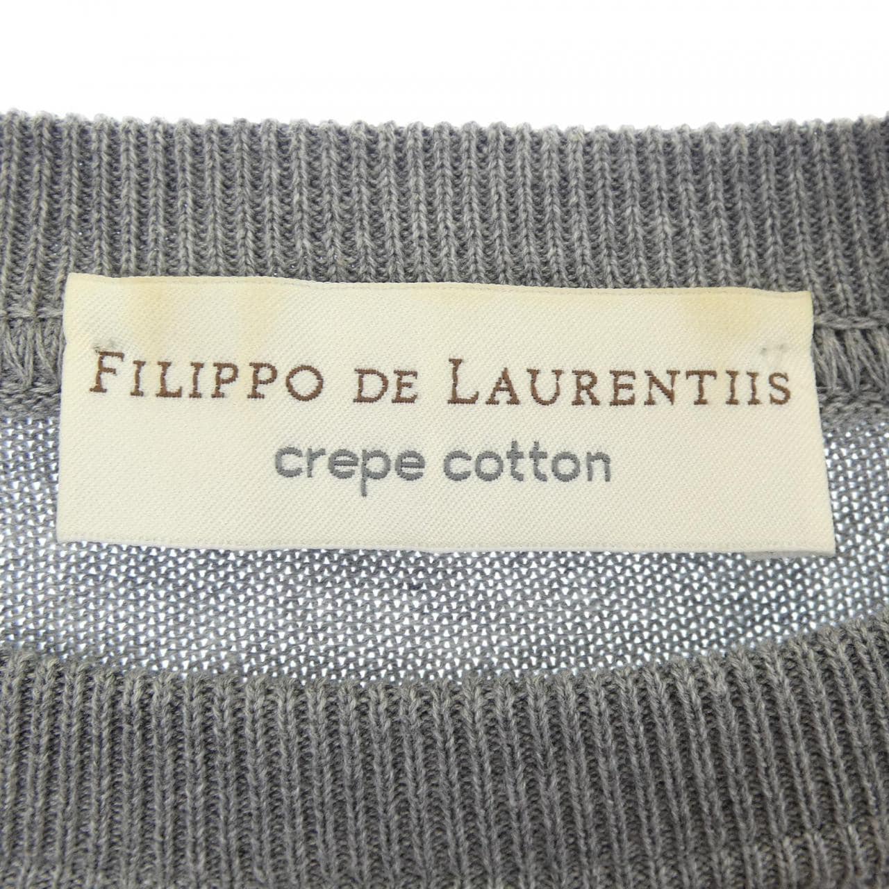 フィリッポデローレンティス FILIPPO DE LAURENTIIS ニット