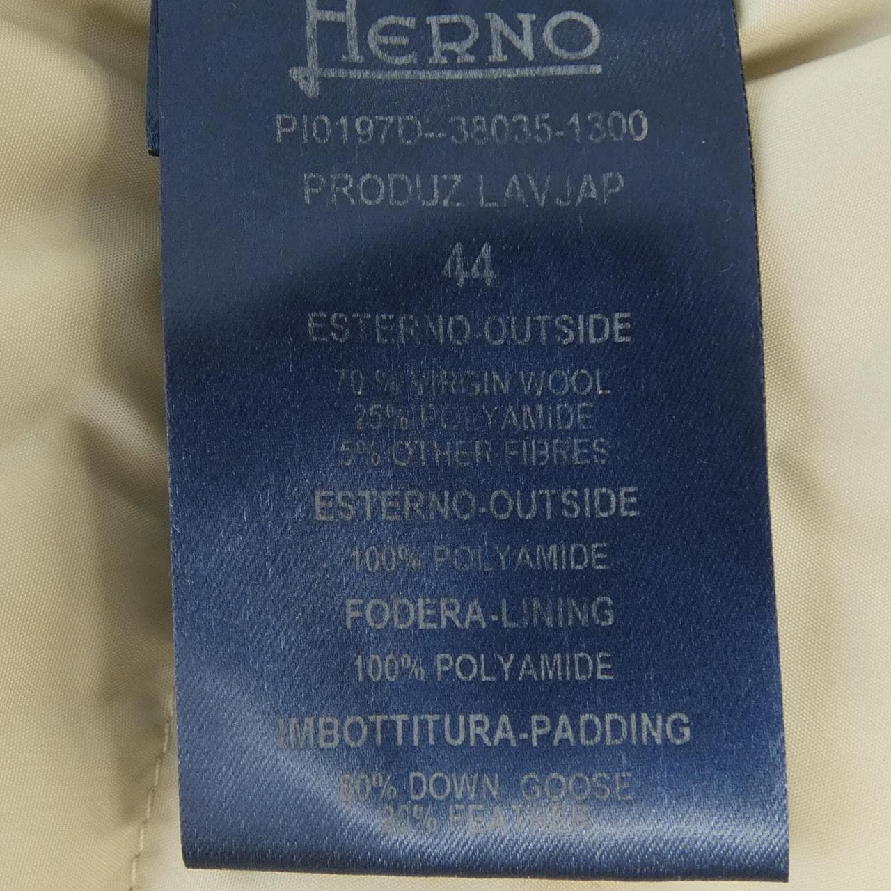 ヘルノ Herno PI0197D ダウンコート