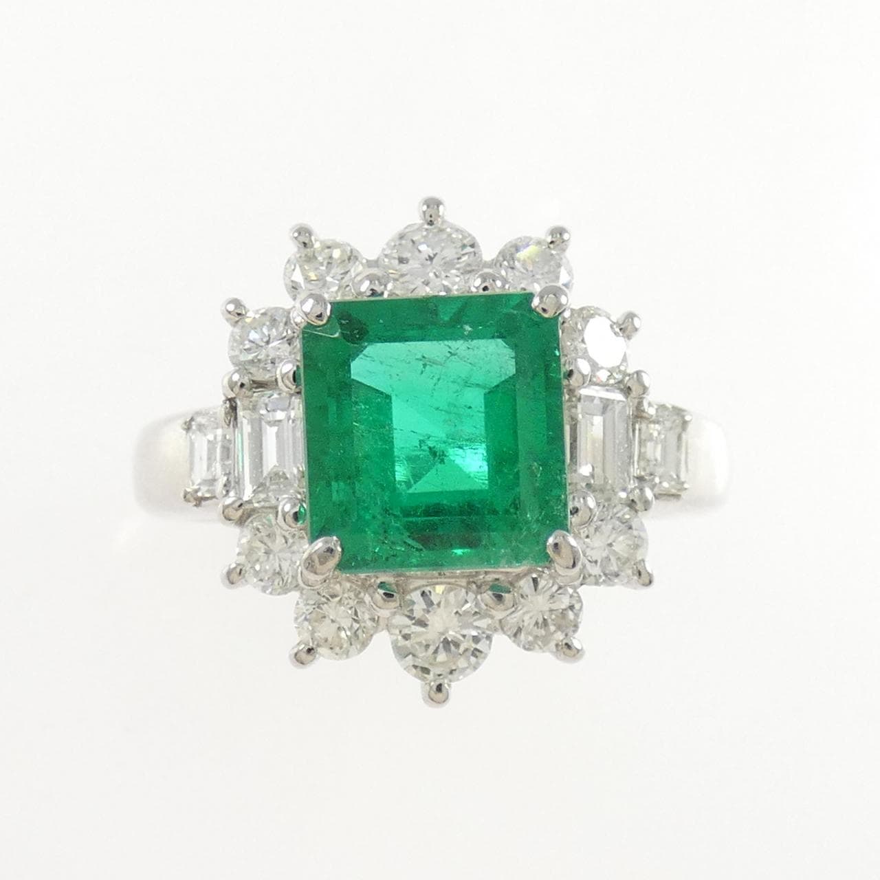 PT900 エメラルド リング 2.154CT コロンビア産