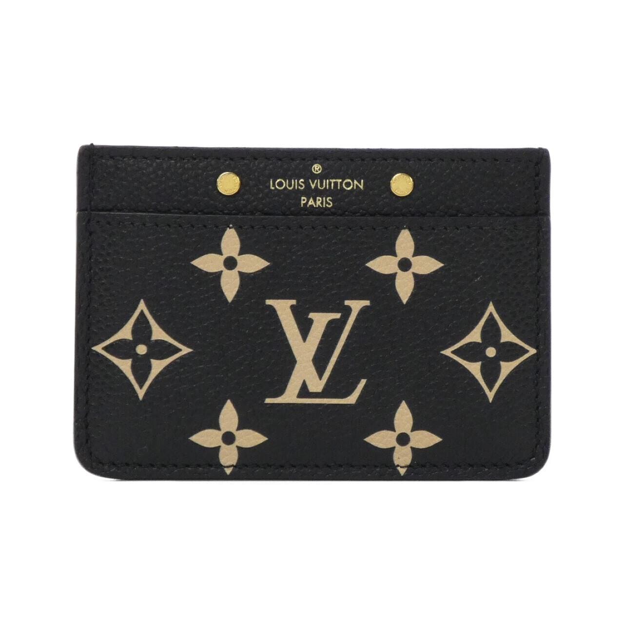LOUIS VUITTON双色Monogram Empreinte Porte Carte Sample M81022 卡包