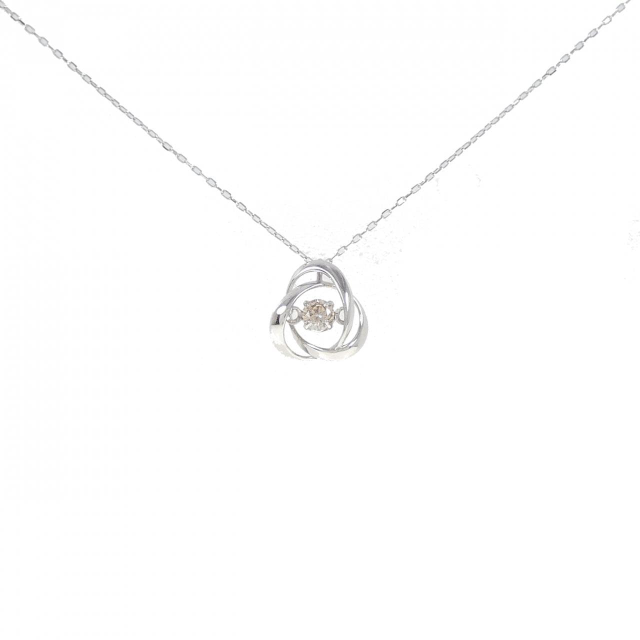 PT ダイヤモンド ネックレス 0.08CT